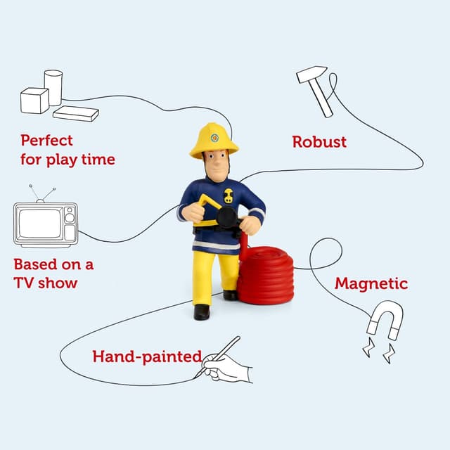 Detalle de tonies Audio Character: Fireman Sam Pack
