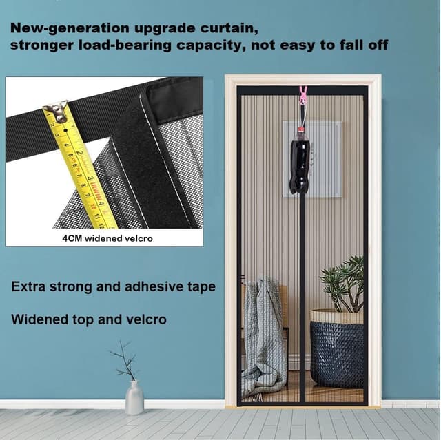 Thumbnail 2 de Mosquitera Puerta Magnética 90 x 210 cm