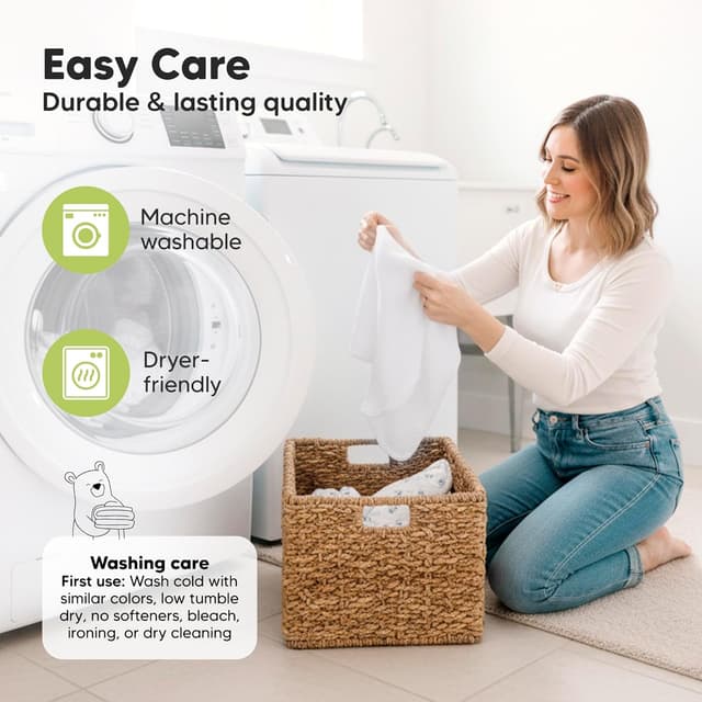 Thumbnail 6 de 3-Pack Organic Baby Swaddle 0-3M