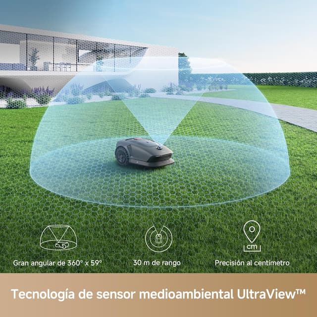 Detalle 2 de Mova 1000 Robot Podador para jardines hasta 1000 m²