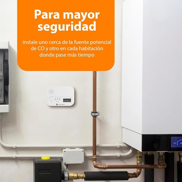 Thumbnail 6 de Smartwares FGA-13041 Detector Monóxido de Carbono con Pantalla