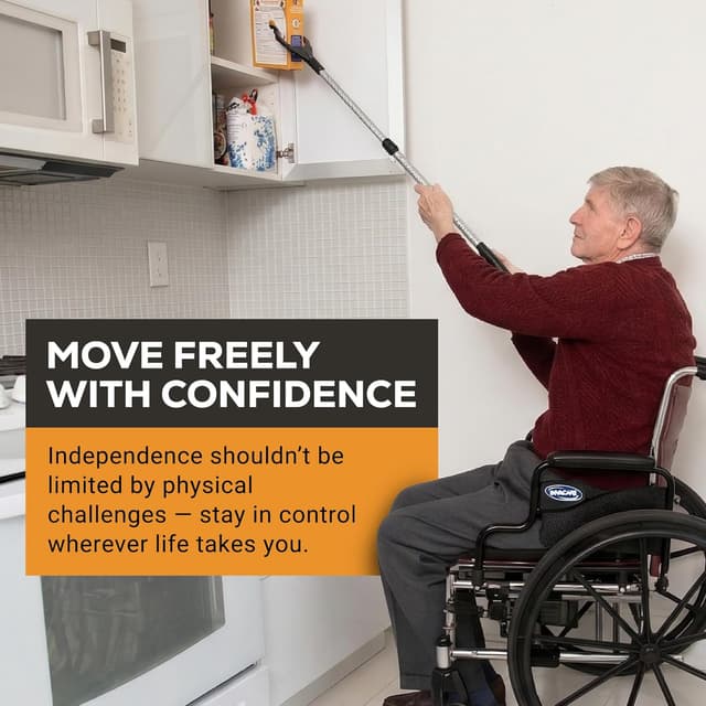 Detalle 1 de Ezpik 36in Litter Picker Foldable Grabber