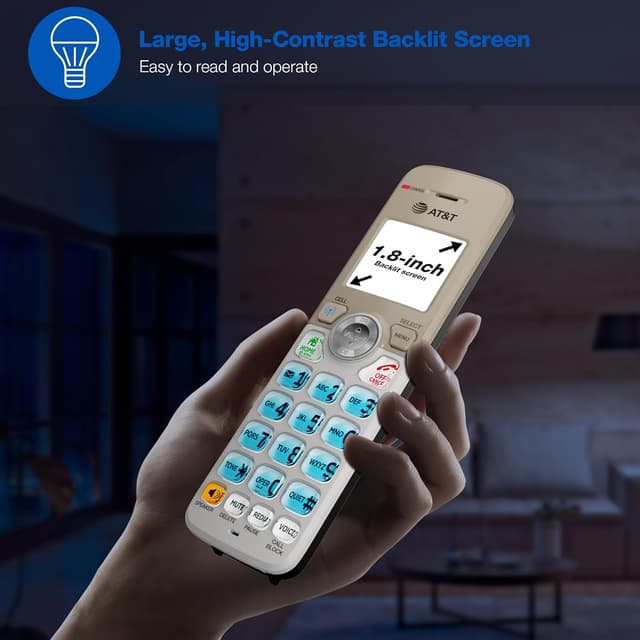 Thumbnail 5 de AT&T DL72319 DECT 6.0 3-Handset Cordless Phone 📞