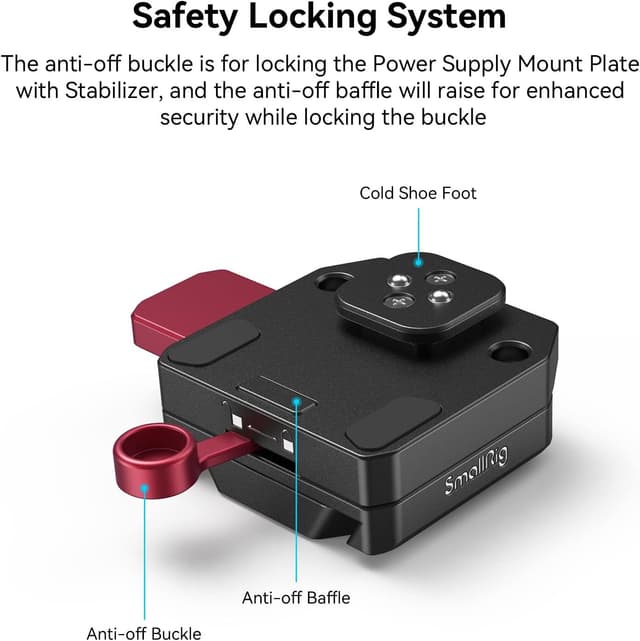 Thumbnail 4 de SMALLRIG RS3 V‑Mount Akkuplatte für DJI RS 3