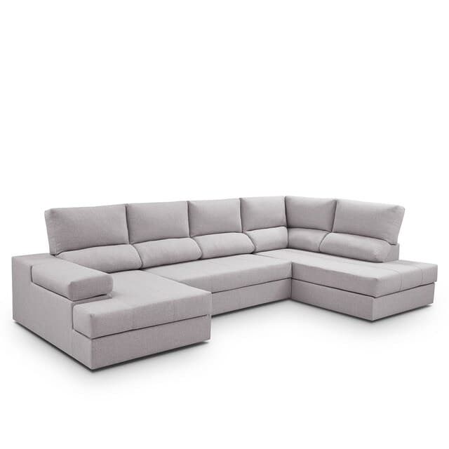 Detalle de Sofá cama Eskil con rincón y chaiselongue El Corte Inglés 🛋