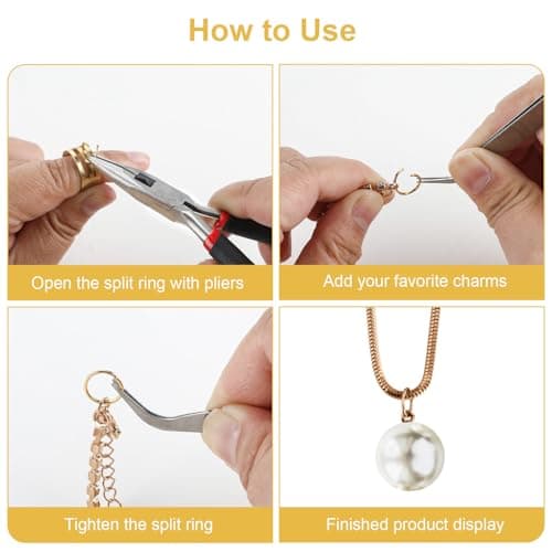 Thumbnail 4 de GlasFlength 1443 piezas anillas abiertas 4–12 mm