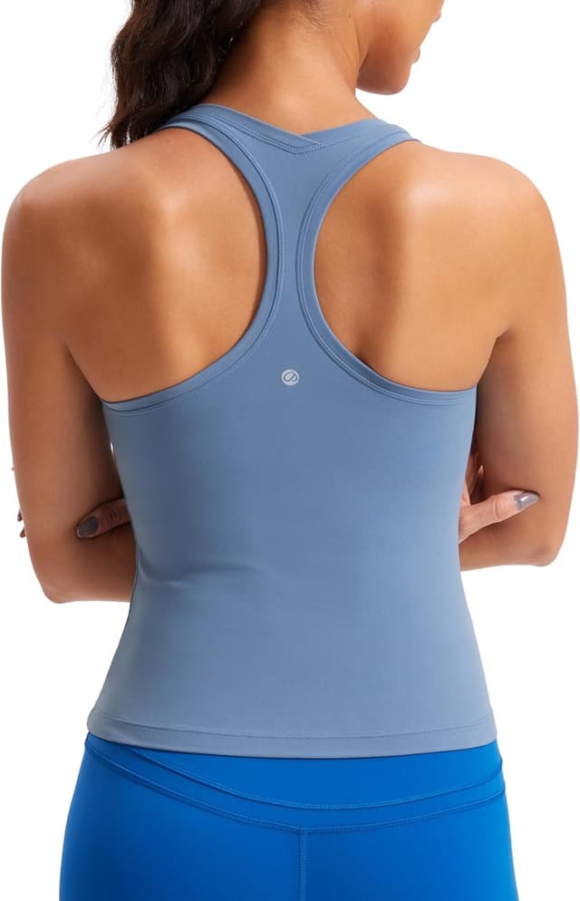 Thumbnail 6 de CRZ YOGA Butterluxe racerback gym vest top for women (scoop neck, no built-in bra)