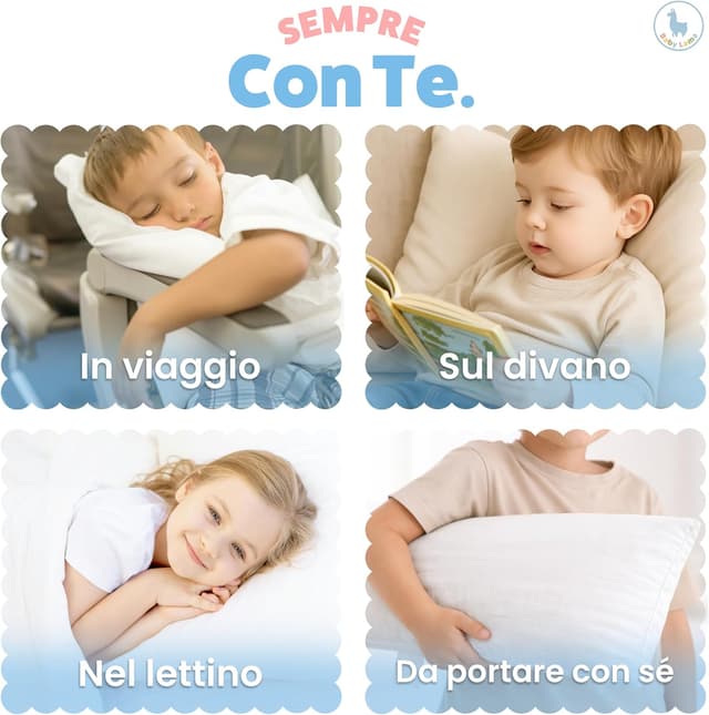 Thumbnail 6 de Baby Lama Cuscino Lettino Bambino 40x60