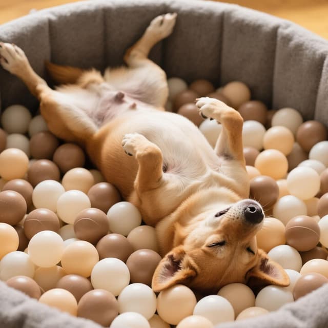 Detalle 2 de GOGOSO Phthalate-Free & BPA-Free Crush-Proof Ball Pit Balls (Coffee Brown Beige, 200-Pack)