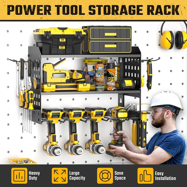 Thumbnail 5 de Yeabett 3 Layer Power Tool Storage