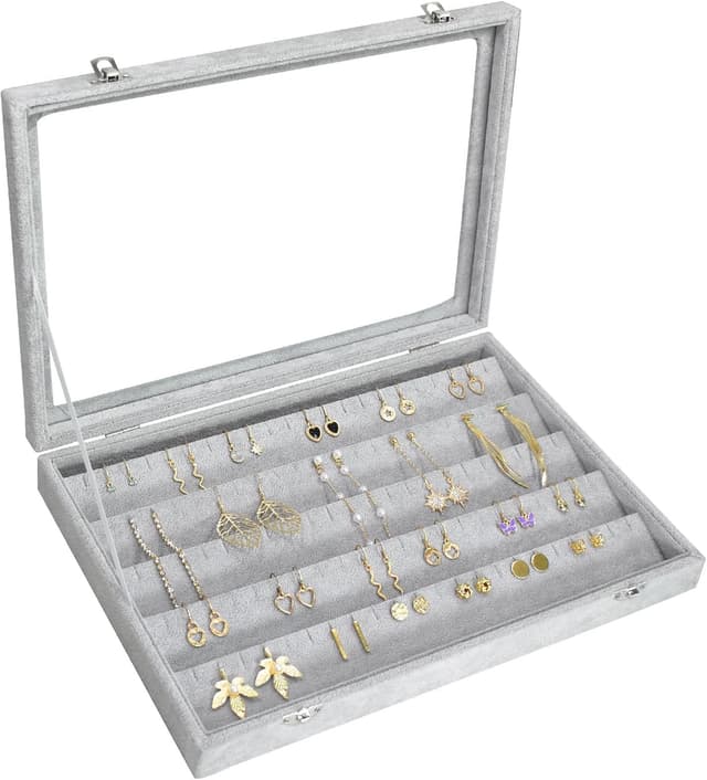 Thumbnail 6 de Bivisen Ring Display Case Organizer Box 100-slot 📦