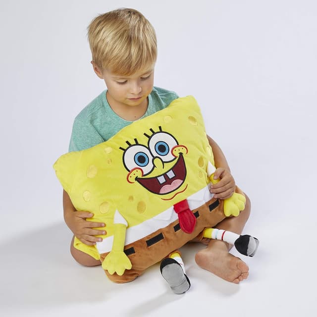 Detalle de Pillow Pets 16 inch SpongeBob SquarePants Plush Pillow Pet (Nickelodeon)