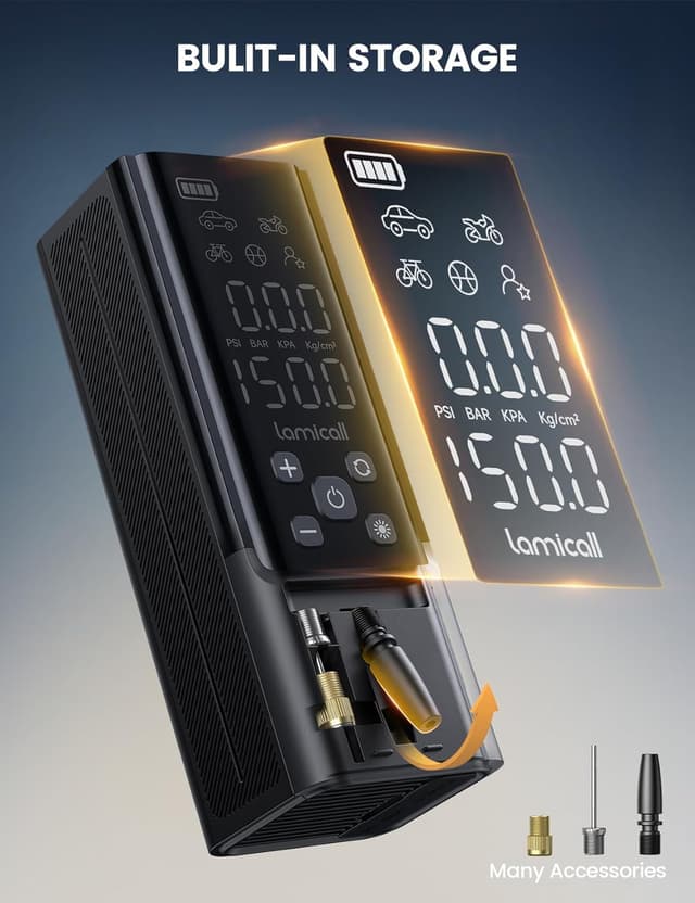 Thumbnail 4 de Lamicall Cordless Tyre Inflator 150PSI