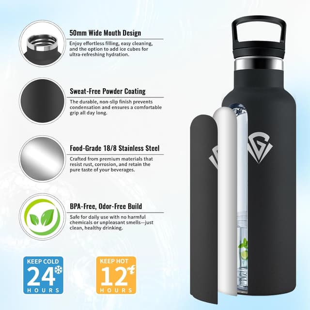 Detalle 2 de JAPORIA borraccia termica 500 ml