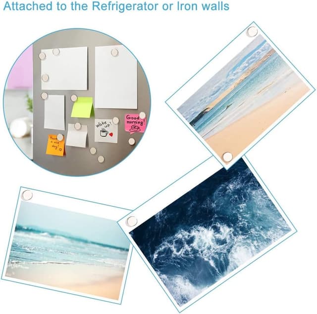 Thumbnail 6 de Wukong Round Strong Magnets 5mm × 2mm, 100 pack 🧲