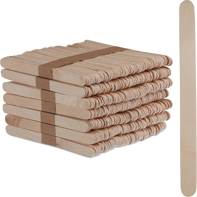Imagen de relaxdays Set de 500 Palitos Helados de Madera 🍦 en OfertitasTOP