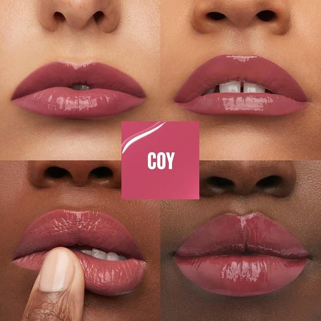 Detalle de Maybelline New York Superstay Vinyl Ink 20 COY – tinta labbra a lunga tenuta con effetto vinilico fino a 16H
