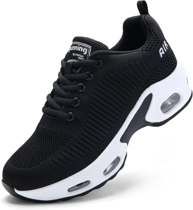 Detalle de Womens Trainers Arch Support Comfort Mesh Running Shoes with Memory Foam Insole