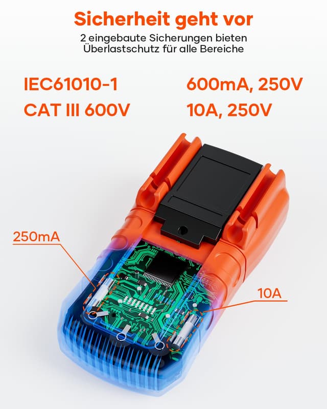 Detalle de Crenova MS8233D Multimeter 6000 Counts