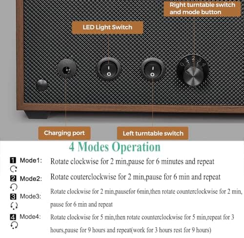 Thumbnail 4 de ANWBROAD Caja Enrolladora para 6 Relojes con LED y Motor