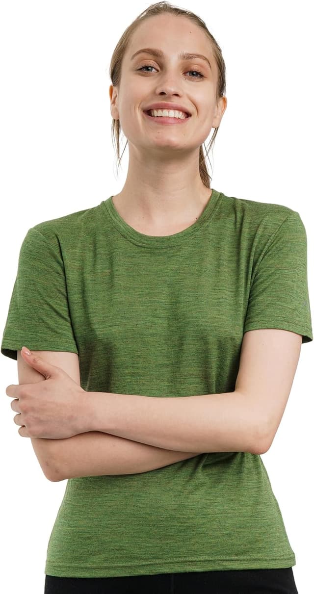 Thumbnail 6 de Merino.tech Women’s 100% Merino Wool Base Layer Short Sleeve Tee (165 g/m²)