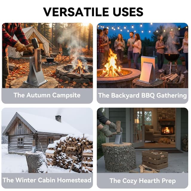 Thumbnail 5 de MEEPOCAN Firewood Splitter 7.3 lb