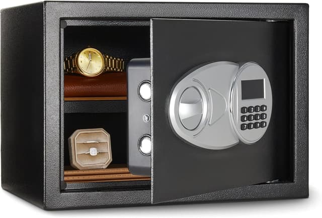 Imagen de Amazon Basics 0.5 cu ft security safe 🔒 en OfertitasTOP