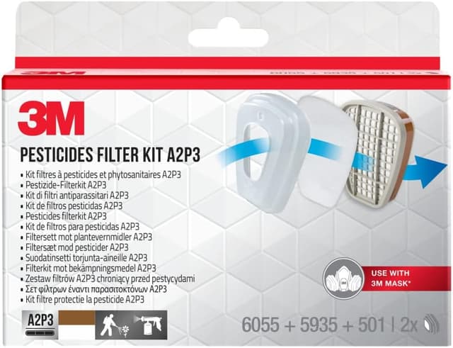 Thumbnail 4 de 3M 6003BC1 Kit filtri A2P3 2x6055 2x5935