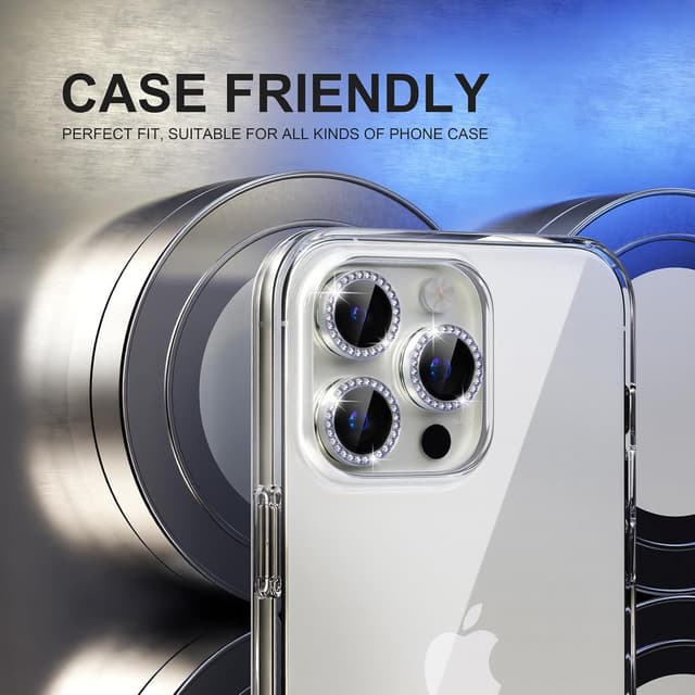 Thumbnail 3 de Choiche Camera Lens Protector 9H for iPhone 15 Pro