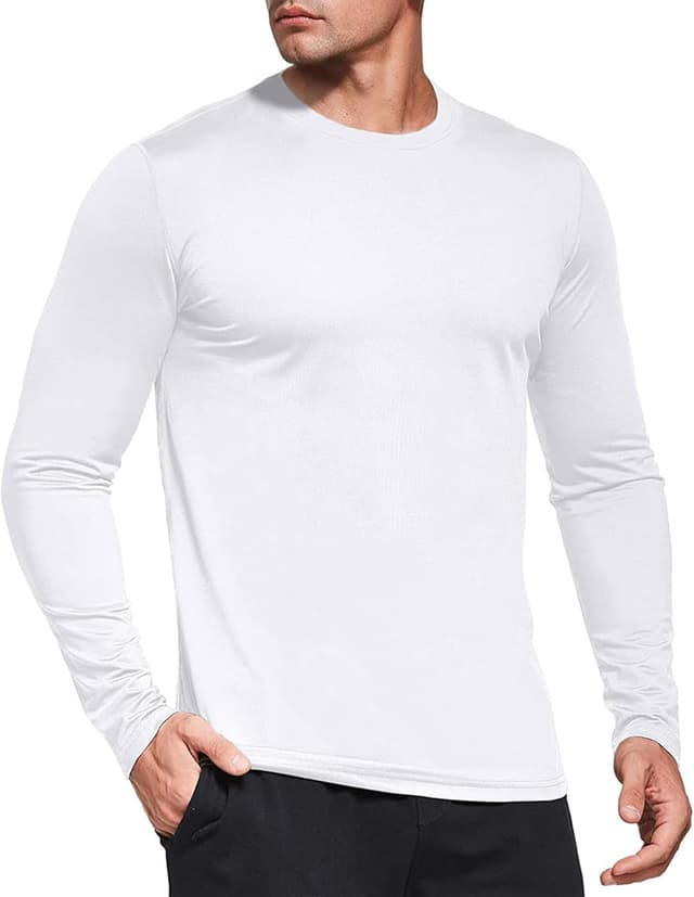 Detalle de Boyzn Men’s 1, 3, or 5 Pack Performance Long Sleeve T-Shirts with UPF 50+ Sun Protection