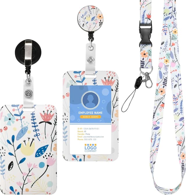 Imagen de Cozary Porta Tarjetas Identificativas Cordón Desmontable en OfertitasTOP