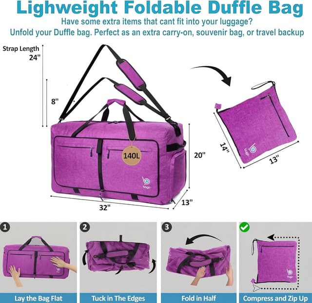 Detalle de Bago Holdall 140L shoe compartment bag