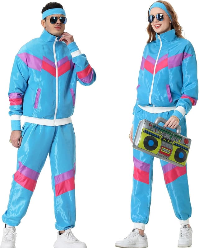 Thumbnail 6 de KUKIKUKI 80er 90er Tracksuit 80er Outfit