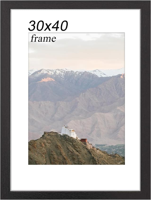 Detalle de RUN HELIX Wooden 30x40 Picture Frame