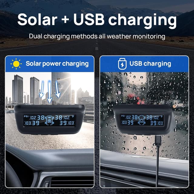 Detalle 2 de Masoll M13 TPMS with 4 Sensors, 0–87 PSI