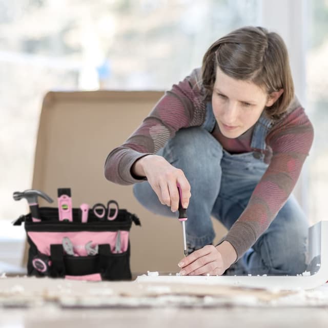 Thumbnail 5 de WORKPRO Caisse à Outils Pink Rose 106 Pièces