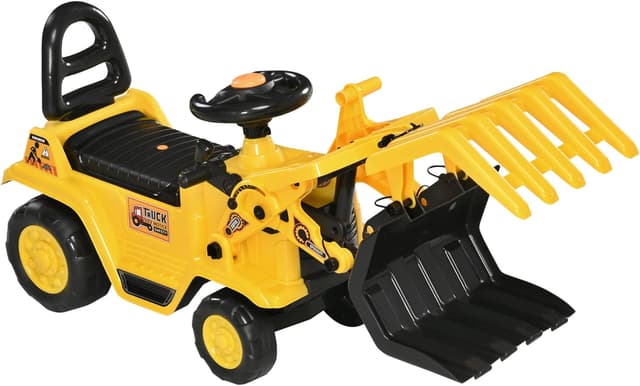 Imagen de HOMCOM Tractor correpasillos Excavadora 83x27x39 cm en OfertitasTOP