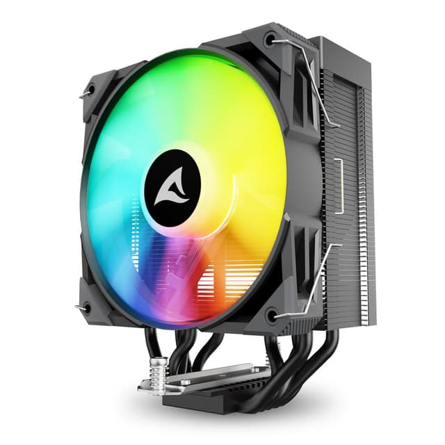 Detalle de Sharkoon A50 RGB refroidisseur CPU 1800 tr/min