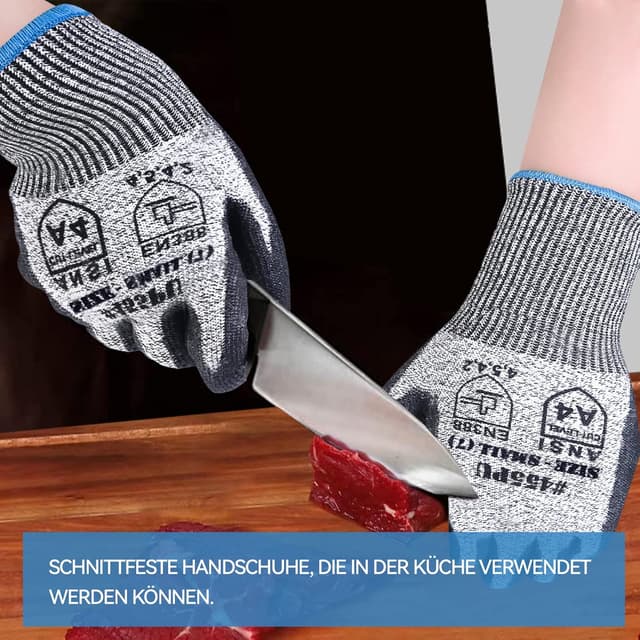 Thumbnail 5 de AovYoo Guanti Antitaglio Classe 5 per Lavoro