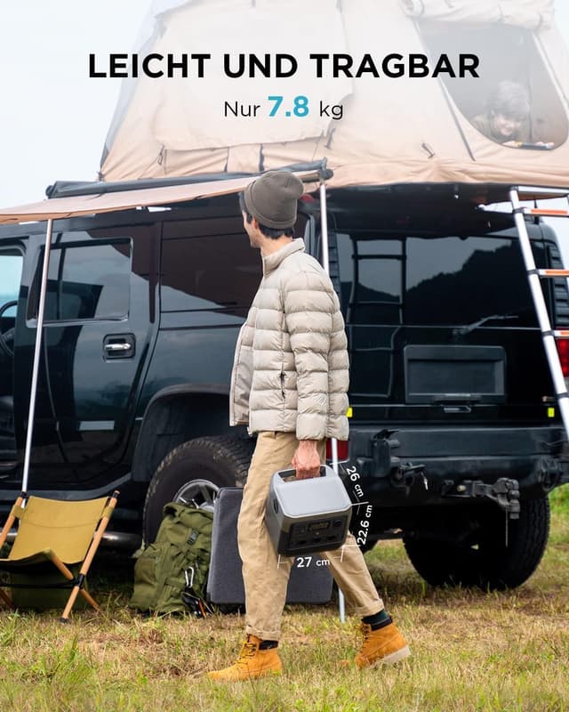 Thumbnail 1 de ECOFLOW RIVER 2 Pro 💡 Batería 768 Wh, Carga Rápida, Solar