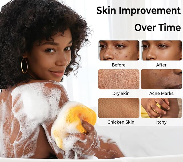 Thumbnail 2 de Real African Net Sponge 2-pack exfoliating sponges