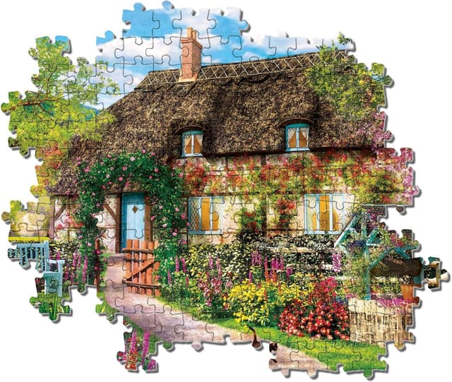 Detalle de Clementoni 39520 „Das alte Cottage“ Puzzle mit 1.000 Teilen (ab 14 Jahren)