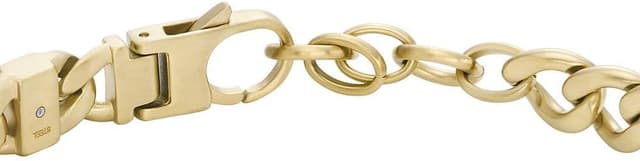 Thumbnail 5 de Fossil Drew bracelet homme acier doré