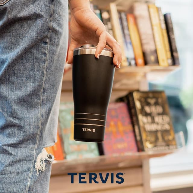 Detalle 2 de Tervis Traveler NHL MVP 30oz Triple-Insulated Stainless Steel Tumbler with Slider Lid