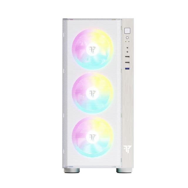 Detalle 2 de Tempest Umbra RGB Torre ATX blanca 🖥