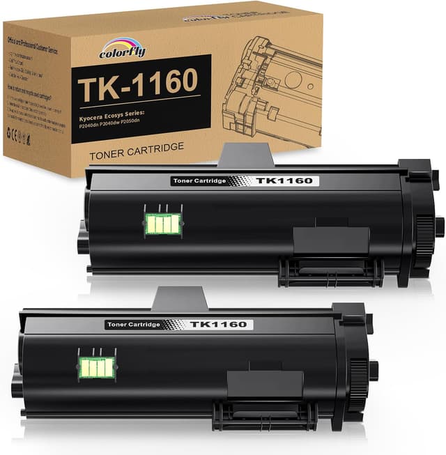 Detalle de colorfly TK1160 Toner Cartridges 2-Pack