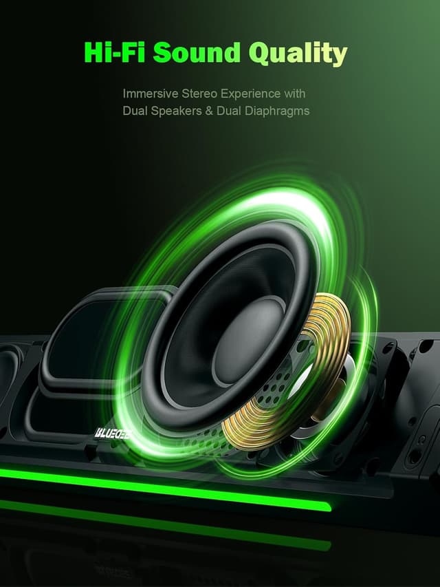 Thumbnail 2 de BLUEDEE Computer Soundbar 16.4"