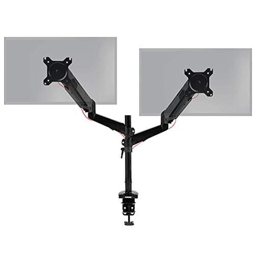 Imagen de Duronic DMG52 Brazo doble para 2 monitores 8 kg en OfertitasTOP