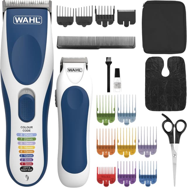 Thumbnail 6 de Wahl Colour Pro Cordless 3‑in‑1 Hair Cutting Kit – Rechargeable Clipper, Battery Trimmer & Nose/Ear Tool