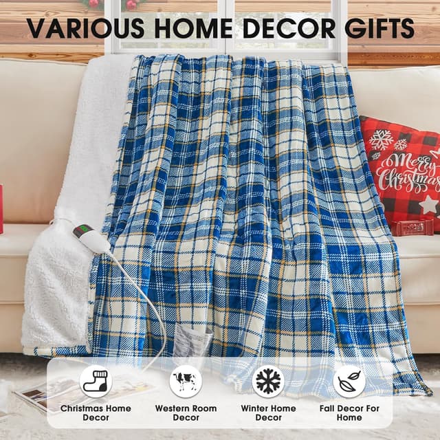 Thumbnail 6 de Twin Heated Blanket with 10 Heats ⚙